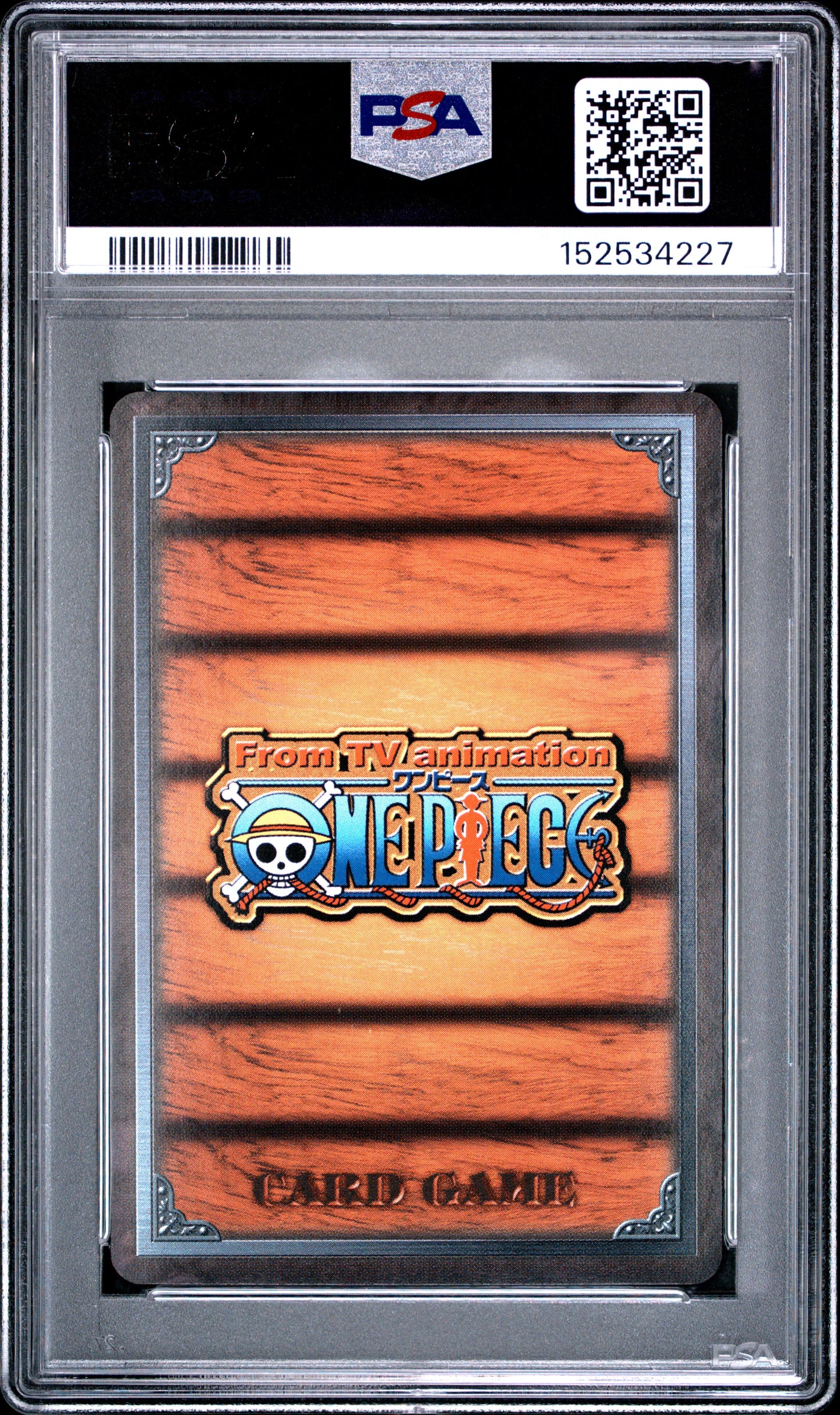 PSA 9 Luffy FOIL #C01 One Piece 2002 ASSAULT ON BAROQUE WORKS C27