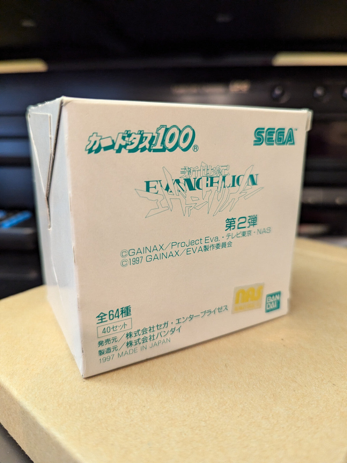 Neon Genesis Evangelion Carddass 1997 Part 2 Sealed Box Bandai Cards Asuka Rei