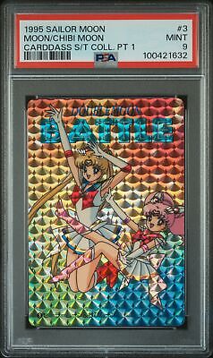 PSA 9 1995 Sailor Moon Carddass Sailor Team Collection Part 1 #3 Prism