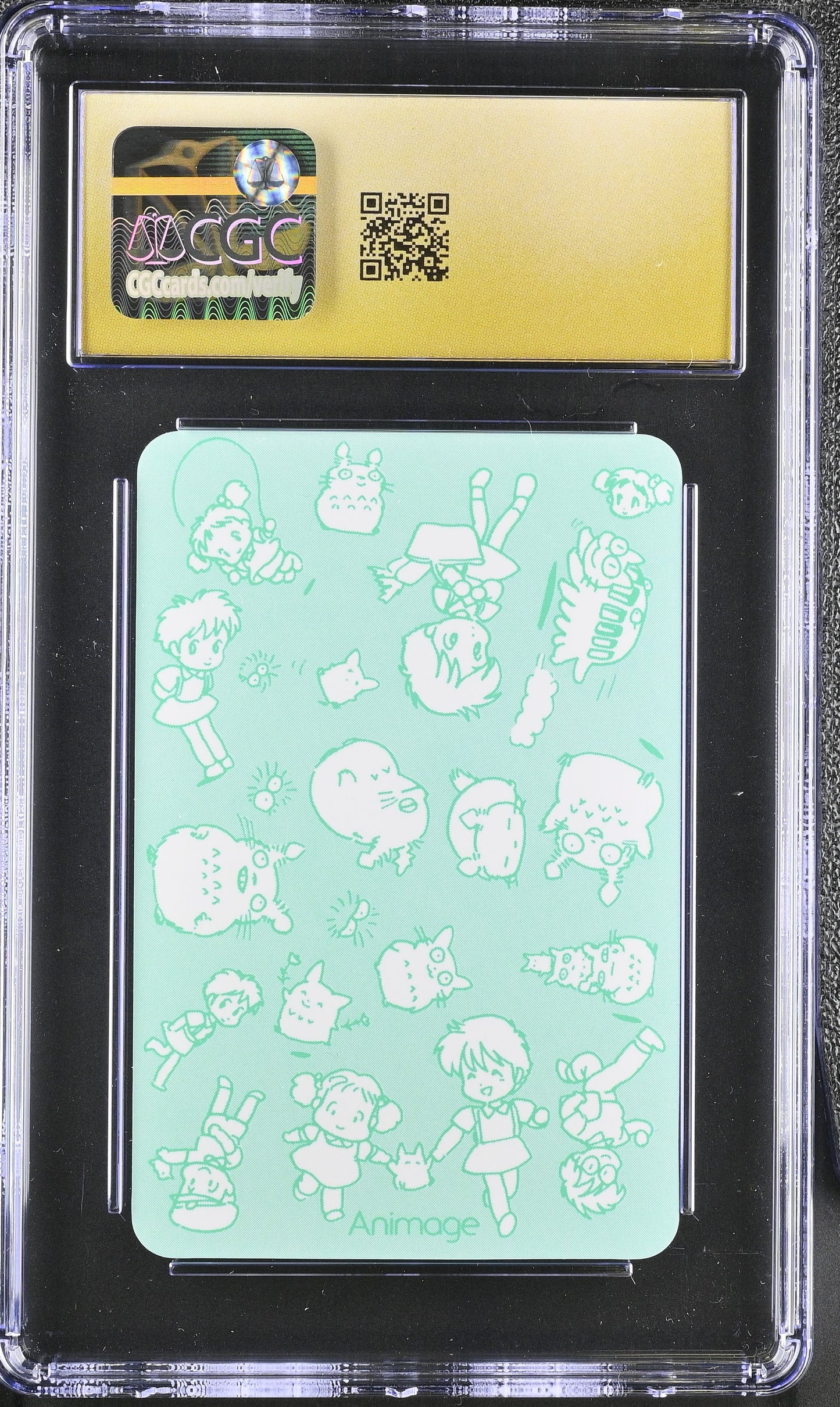 CGC 10 Pristine Totoro #10 Playing Card Ghibli Playing Card C44