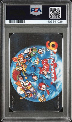 PSA 10 1994 Carddass Rockman Part 4 128 Megaman Capcom Pop 2