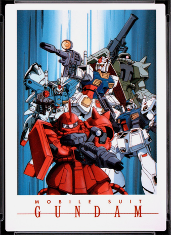 PSA 10 #61 POP 1 Gundam Carddass 1999 Masters Illustration Collection 1st Ed C25