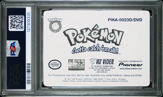 PSA 8 Pioneer Lenticular Promo Show Time #23 Squirtle Pokemon VHS VIZ 2000
