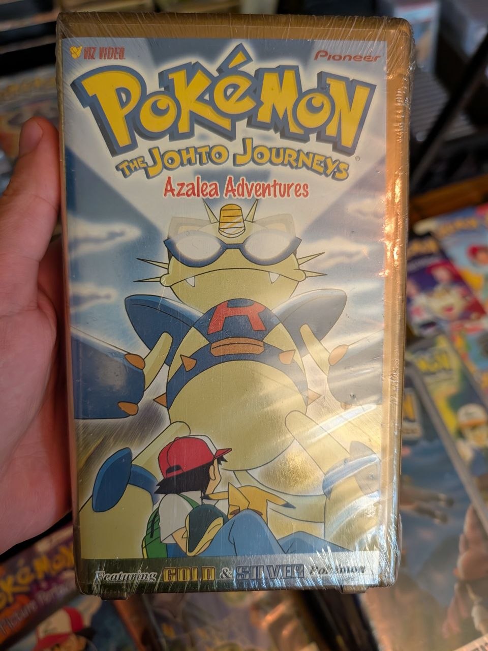 VHS Pokemon Pioneer Azalea Adventures Sealed