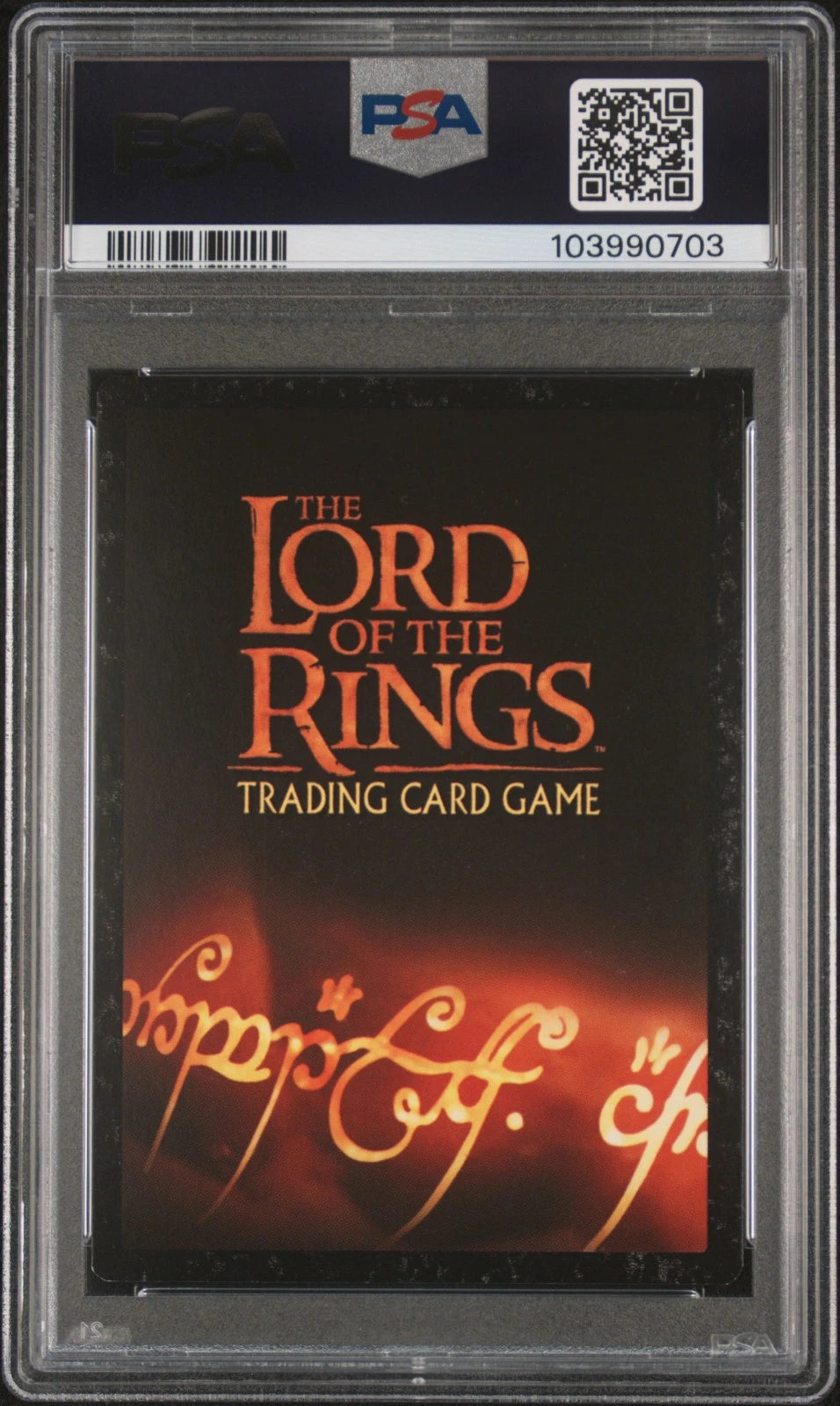David Wenham Faramir 4R116 FOIL SIGNED PSA Autograph Lord of the Rings TCG LOTR