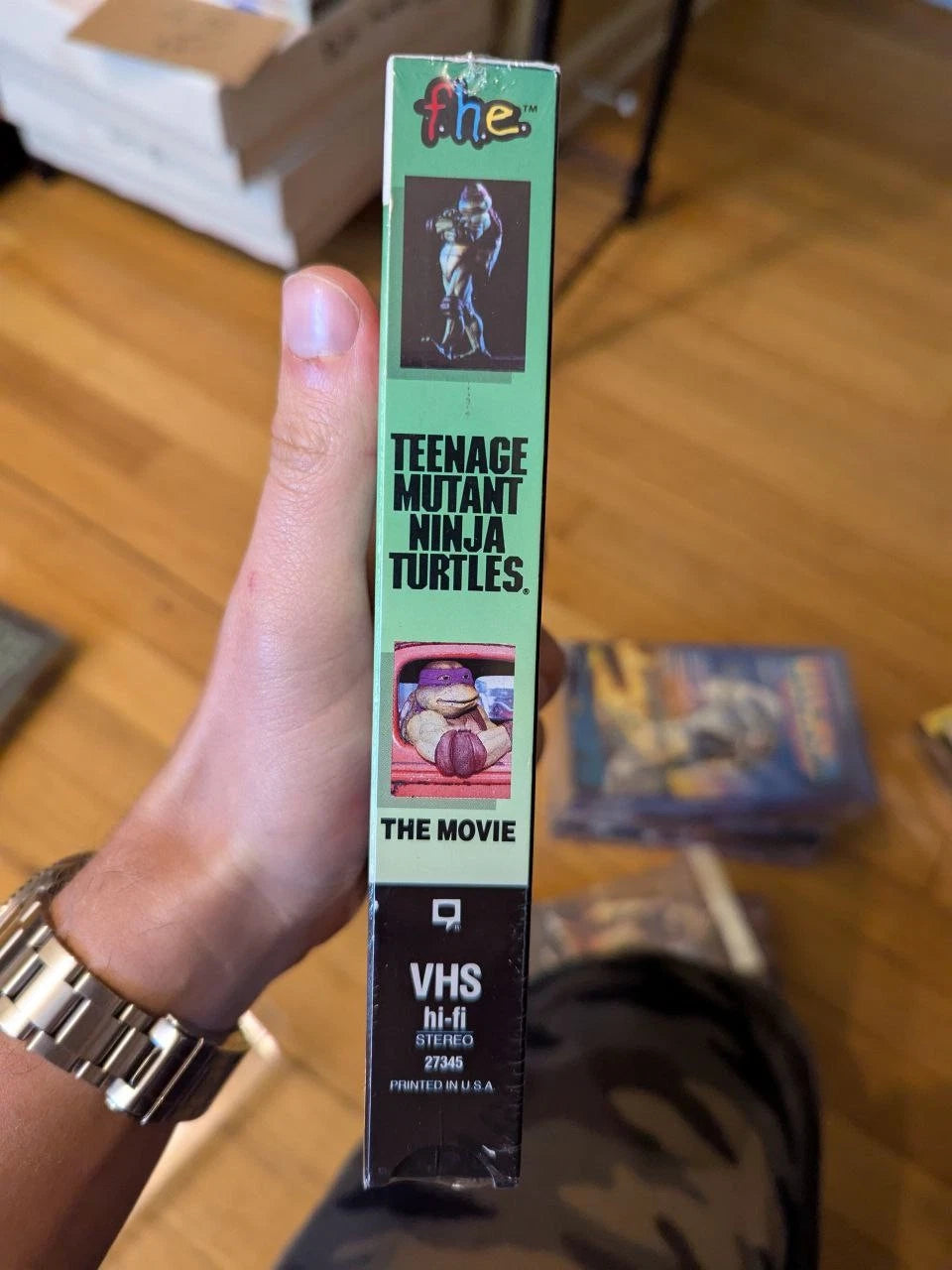 TMNT The Movie Cast Auto SEALED VHS Tape Signed Autographed Mint Condition