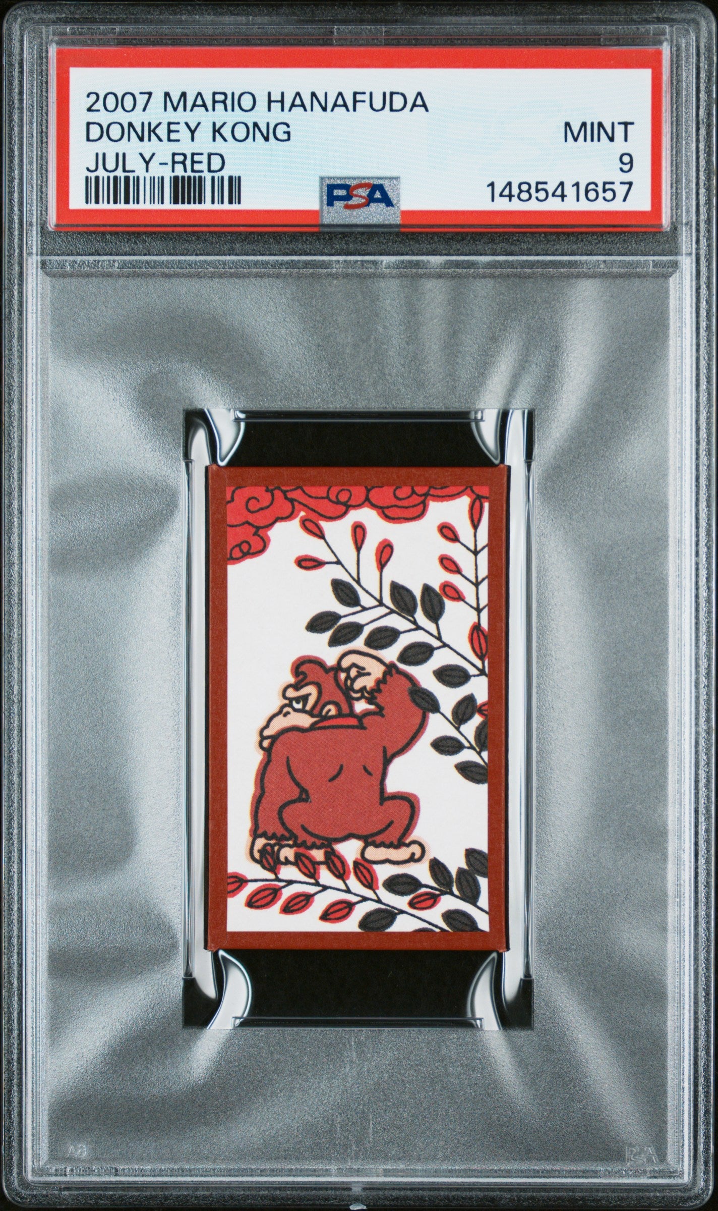PSA 9 Donkey Kong # POP 1 Mario Hanafuda 2007 C57