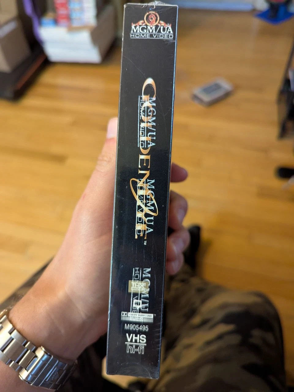 Goldeneye 007 Famke Jenssen SEALED VHS Tape Signed Autographed Mint James Bond