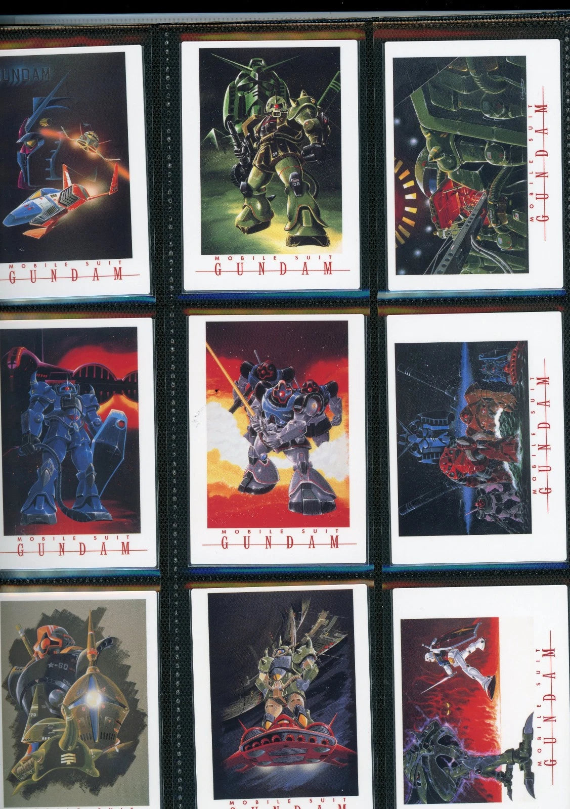 Complete* Gundam Illustration Collection 1999 Carddass Masters Set Non-Foil