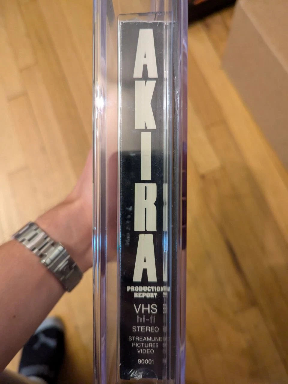 9.6 A+ Akira Production Report VHS Tape Sealed Graded CGC 1989 Macek