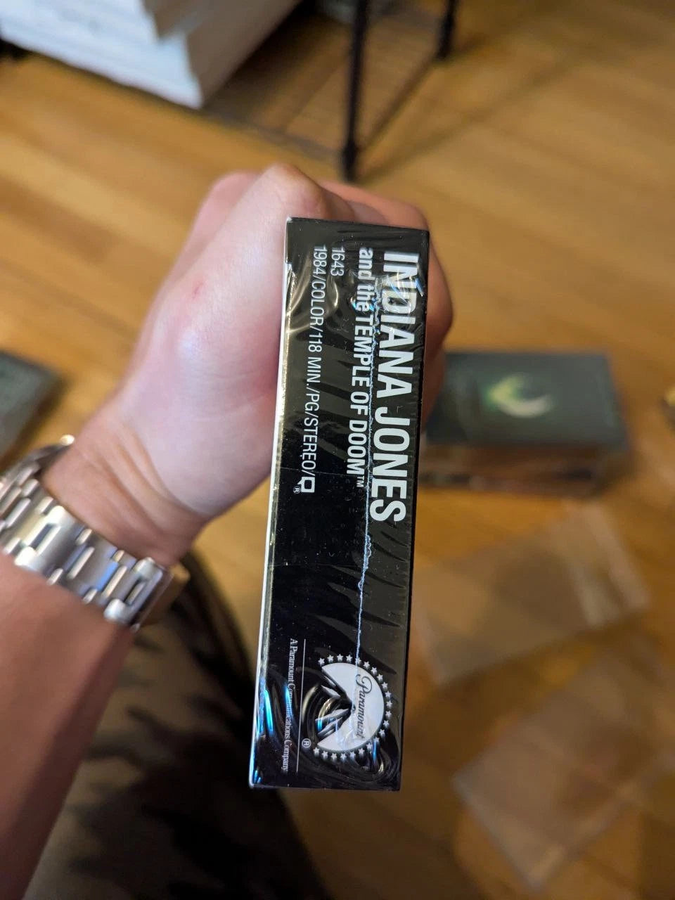 Indiana Jones Temple of Doom Ke Quan SEALED VHS Tape Signed Autographed Mint