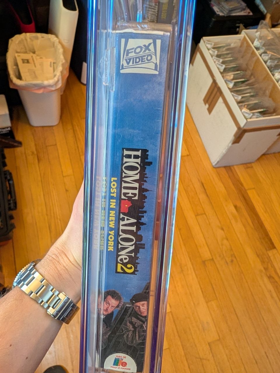 Sealed VHS 9.6 A+ Signed Auto Home Alone 2 FOX CGC Graded