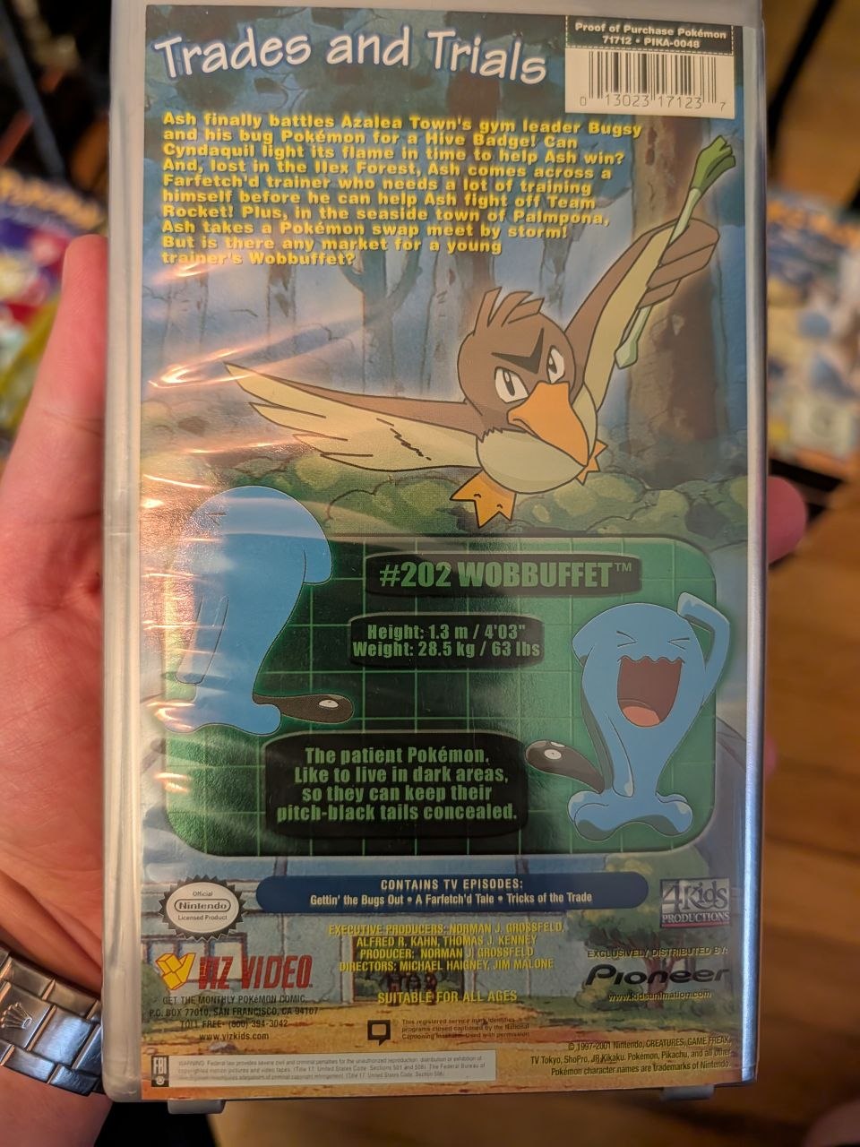 VHS Pokemon Pioneer Buggy Boogie Used - Very Good