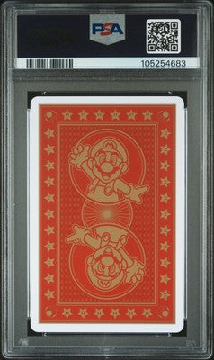 PSA 10 2010 Nintendo Mario Playing Cards Princess Peach POP 2