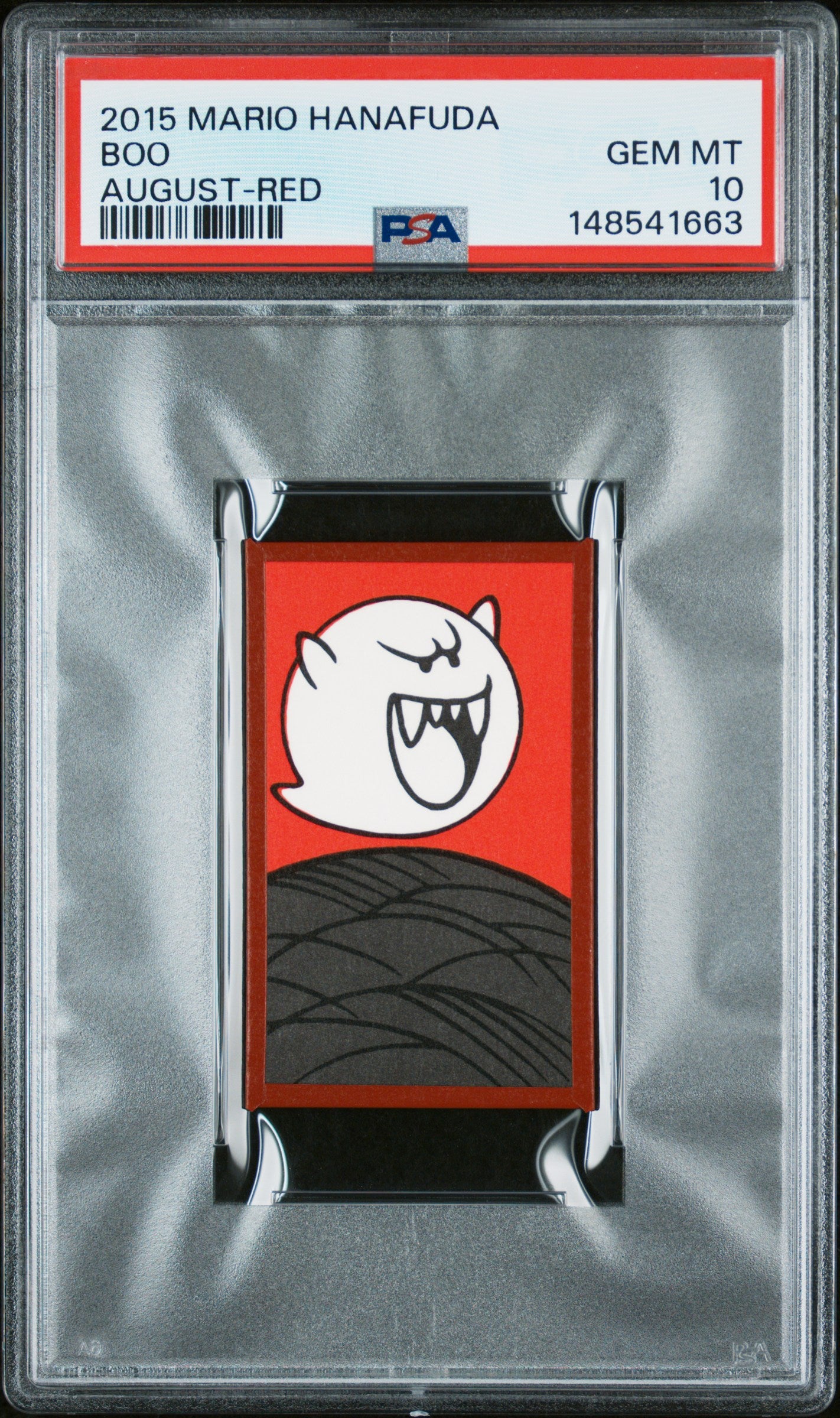 PSA 10 Boo # Mario Hanafuda 2015 C63