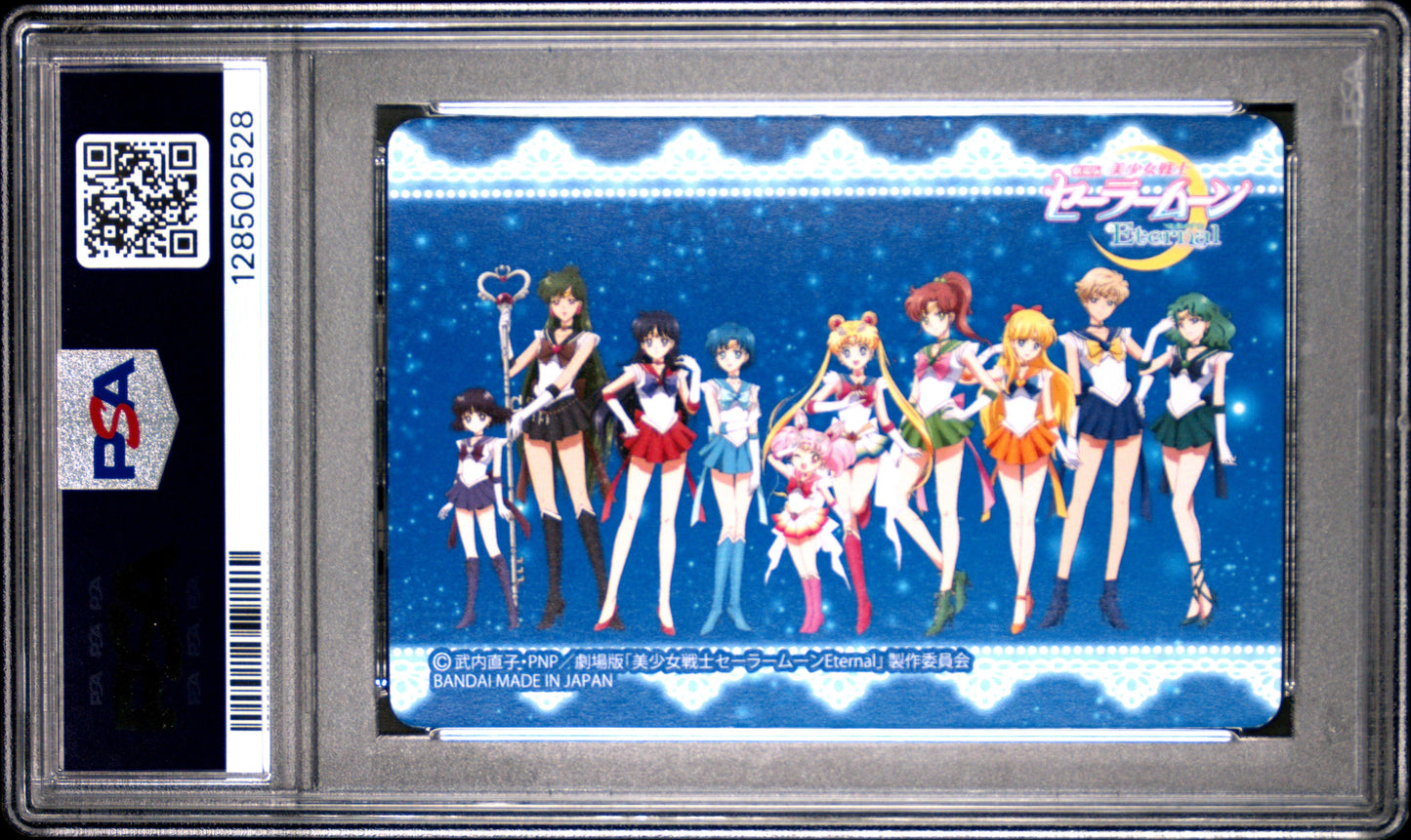 PSA 10 Pop 1 Merucry #2 Sailor Moon Eternal Graffiti Carddass Prism C28