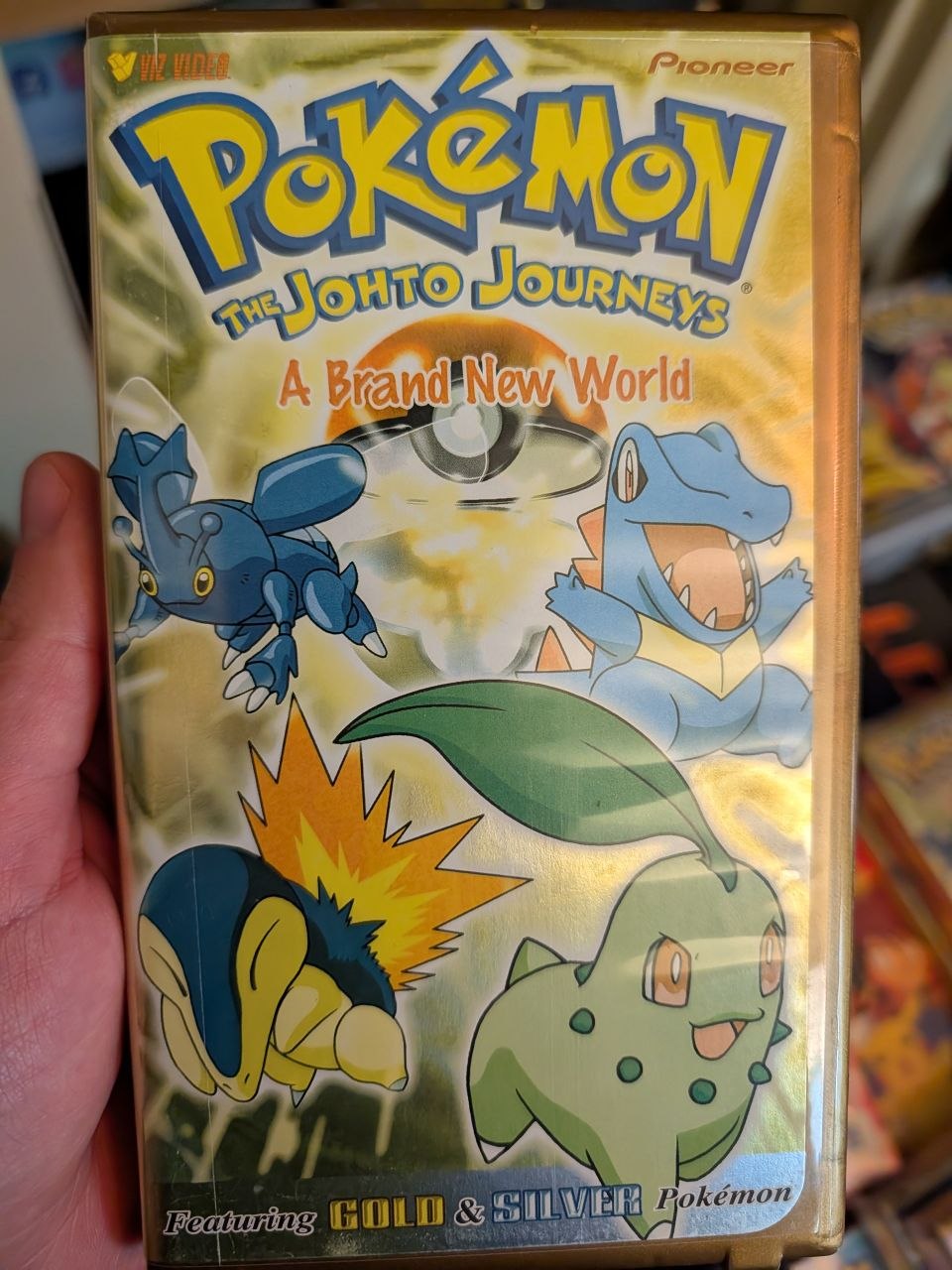 VHS Pokemon Pioneer A Brand New World Used - Very Good