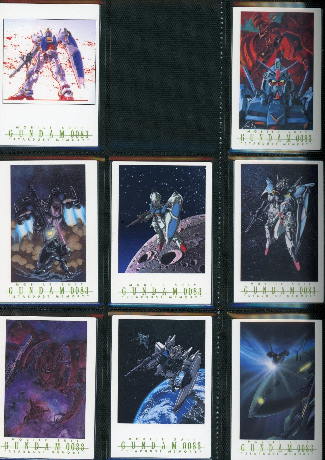 Complete* Gundam Illustration Collection 1999 Carddass Masters Set Non-Foil
