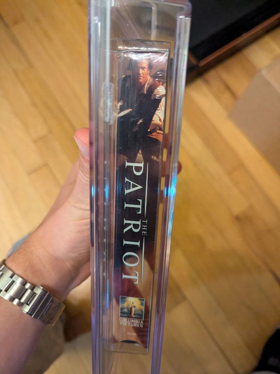 9.8 A+ The Patriot Autographed Mel Gibson & Isaacs VHS Sealed Graded CGC 2000