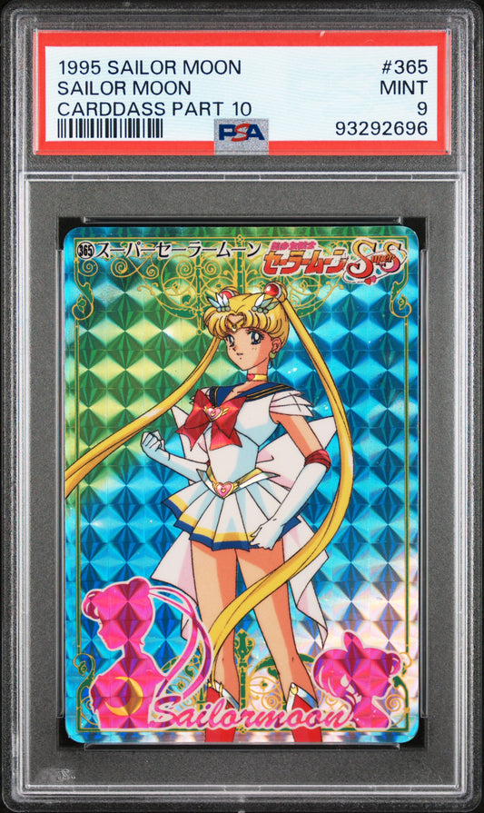 PSA 9 Moon Prism #365 Sailor Moon 1995 Carddass Part 10 C96