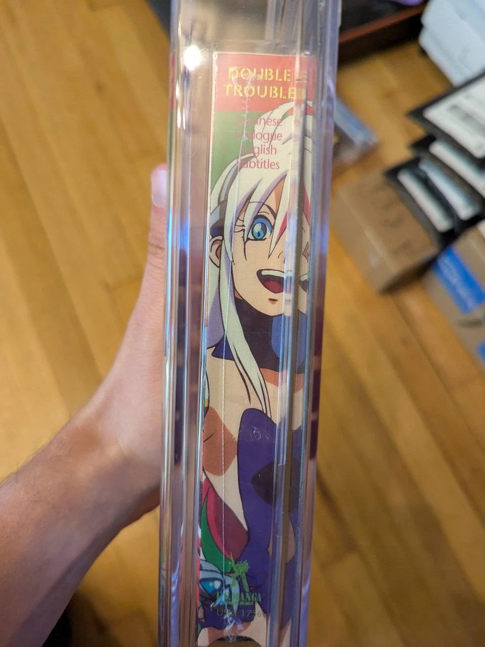 9.8 A+ Birdy The Mighty Anime VHS Tape Sealed Graded CGC 1998 Double Trouble