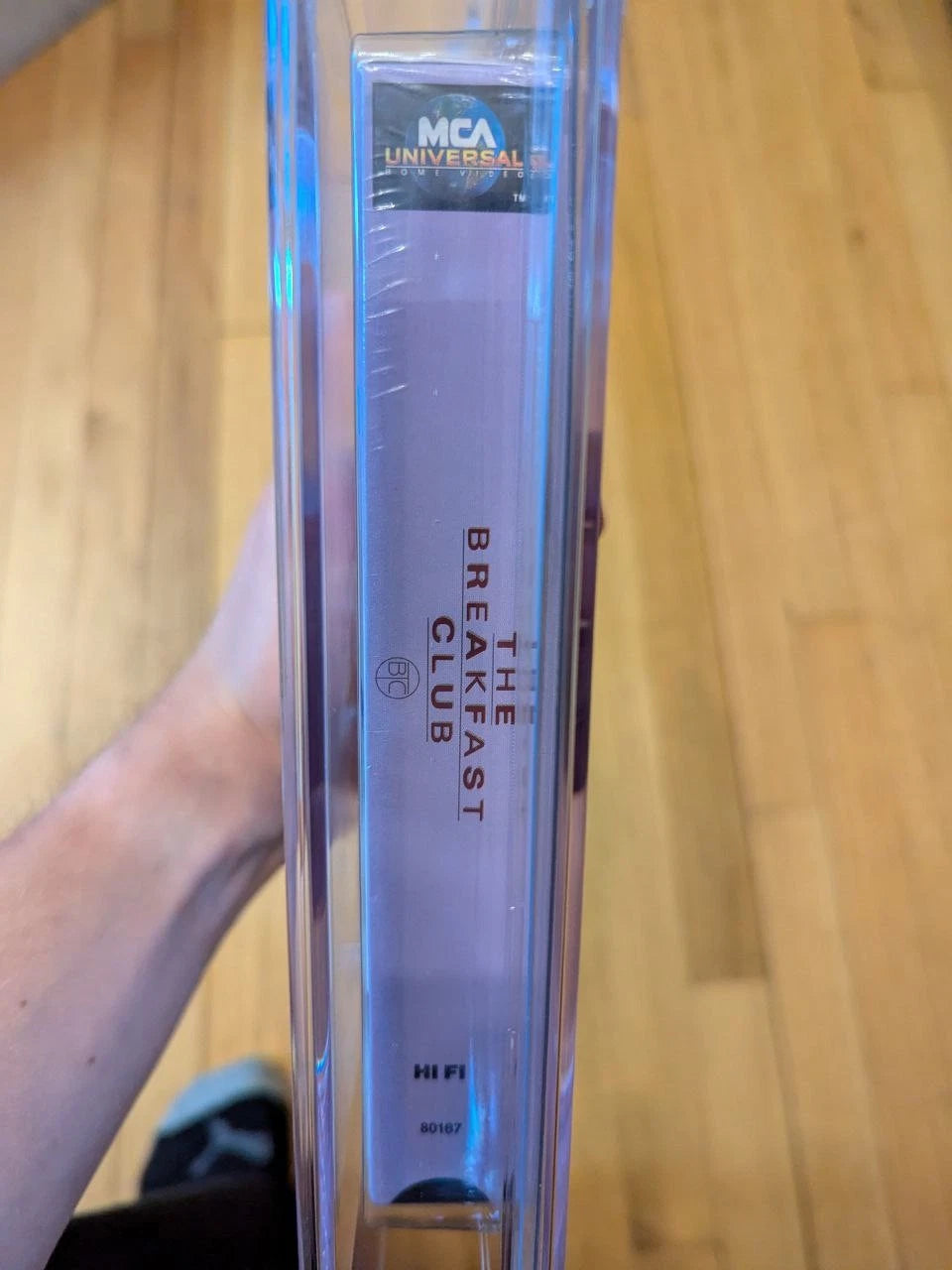 9.8 A+ The Breakfast Club Autographed Signed by Cast VHS Sealed Graded CGC 1990