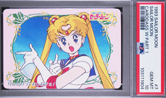 PSA 10 1993 Sailor Moon Carddass W Part 1 7 Sailor Moon Pop 2