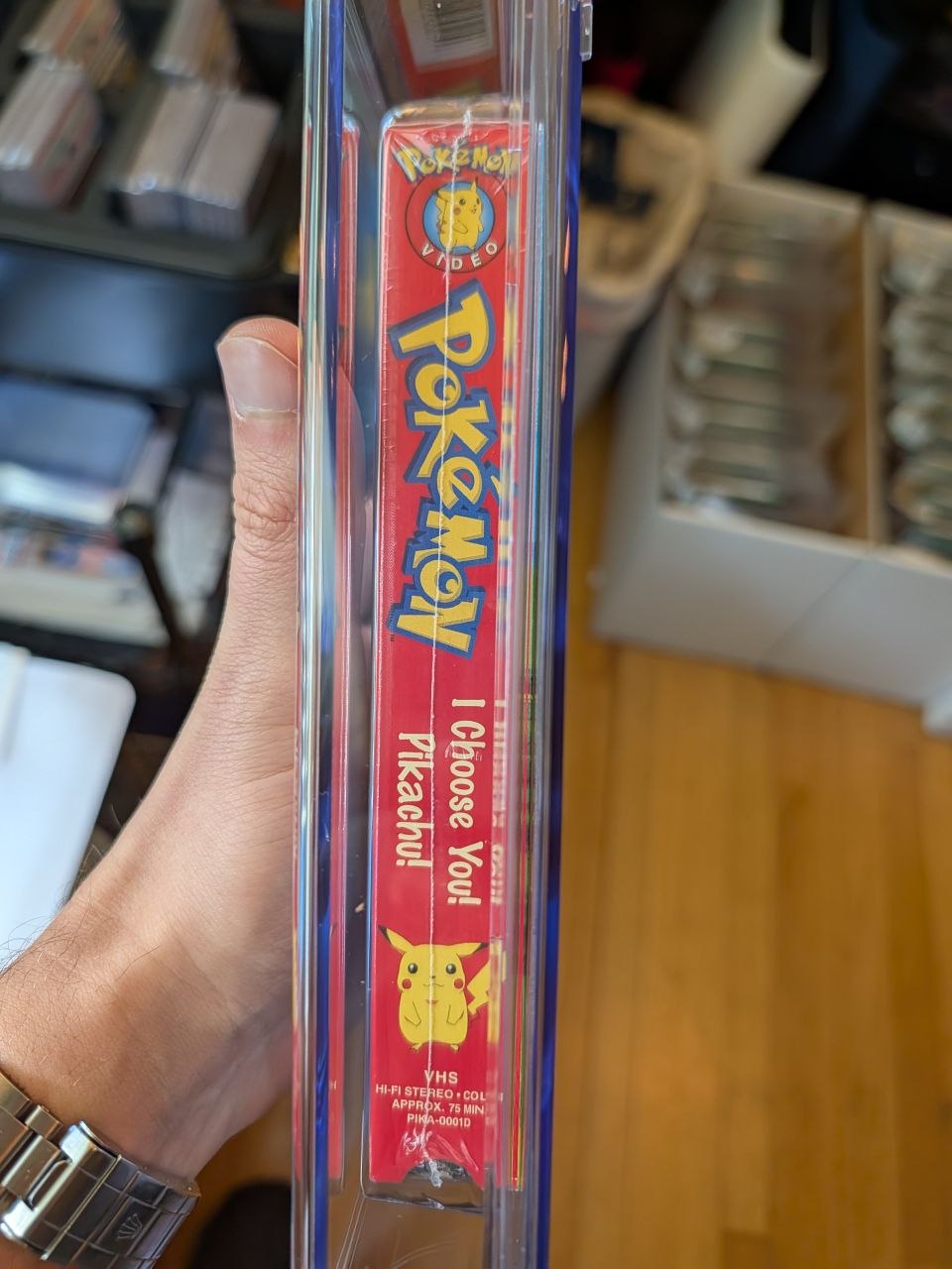 Sealed VHS 9.2 B+ Signed Auto Pokemon Pioneer Po-ke Corral! CGC Graded