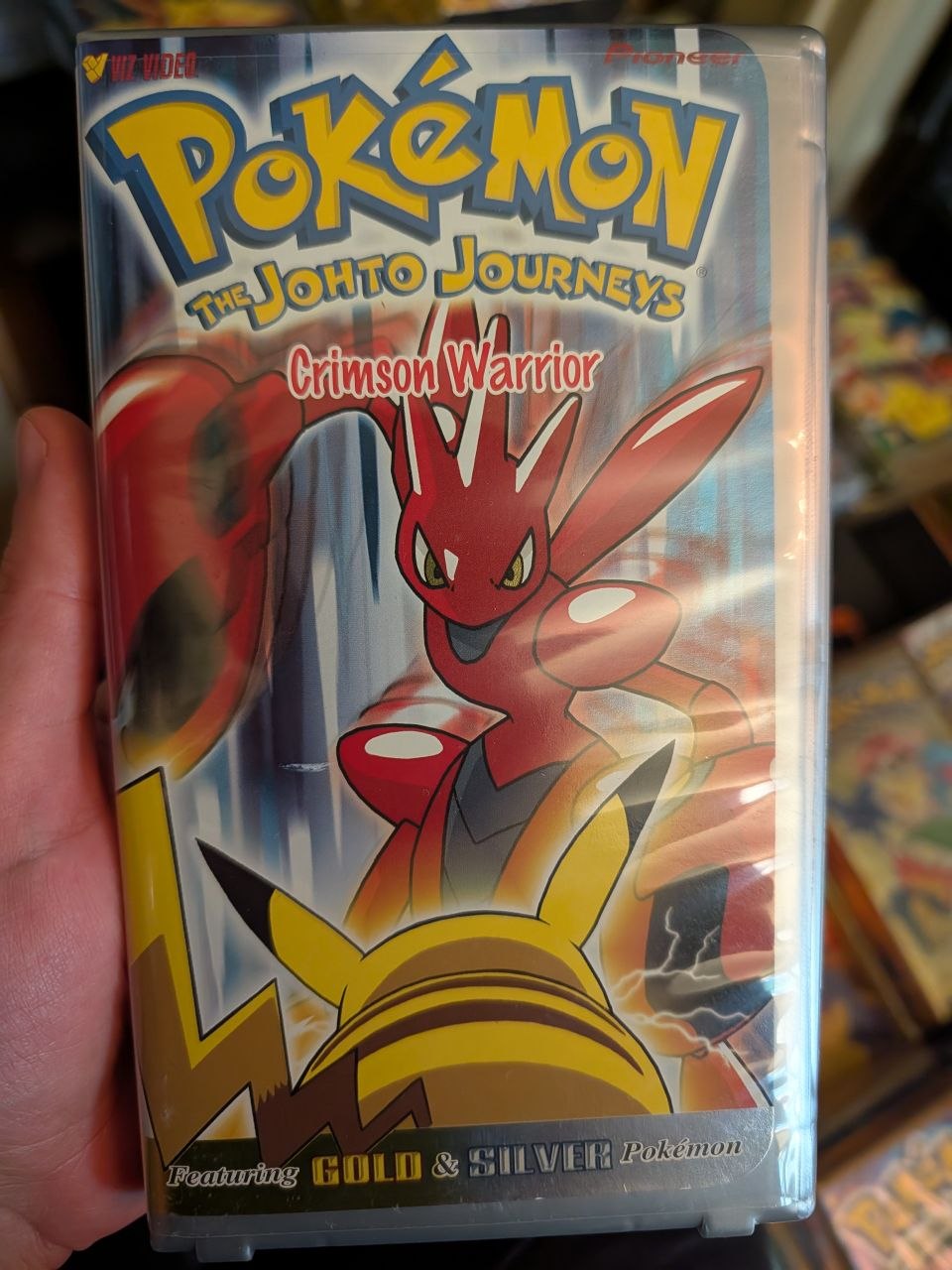 VHS Pokemon Pioneer Crimson Warrior Used - Very Good