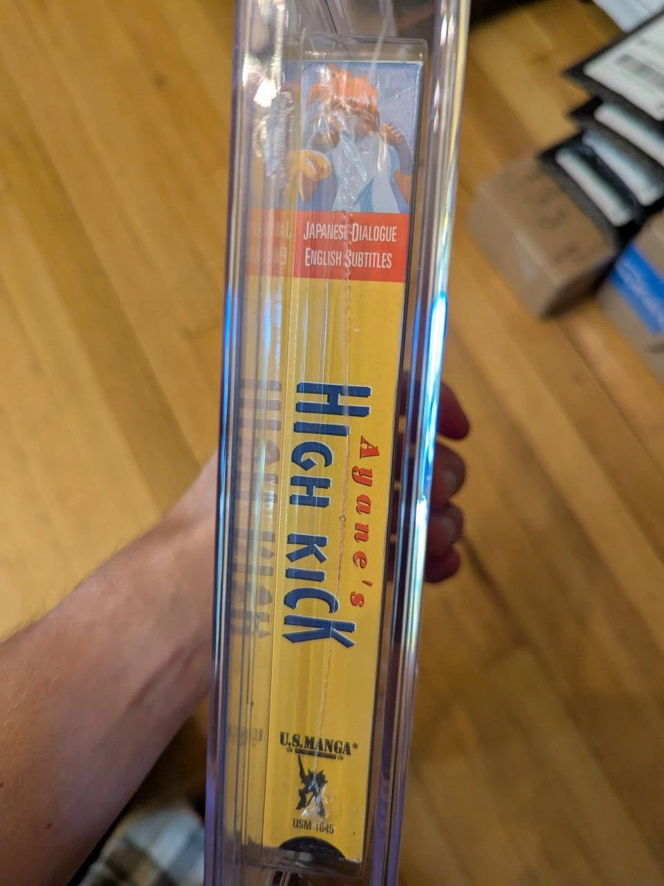 9.4 A+ High Kick Anime VHS Tape Sealed Graded CGC 1997 Ayane's