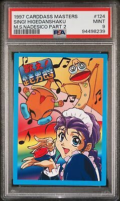PSA 9 1997 Carddass Masters Nadesico Part 2 124 Sing! Higedanshaku | Pop 1