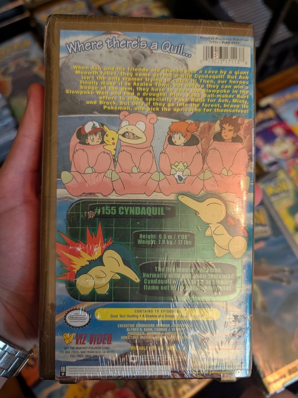 VHS Pokemon Pioneer Azalea Adventures Sealed