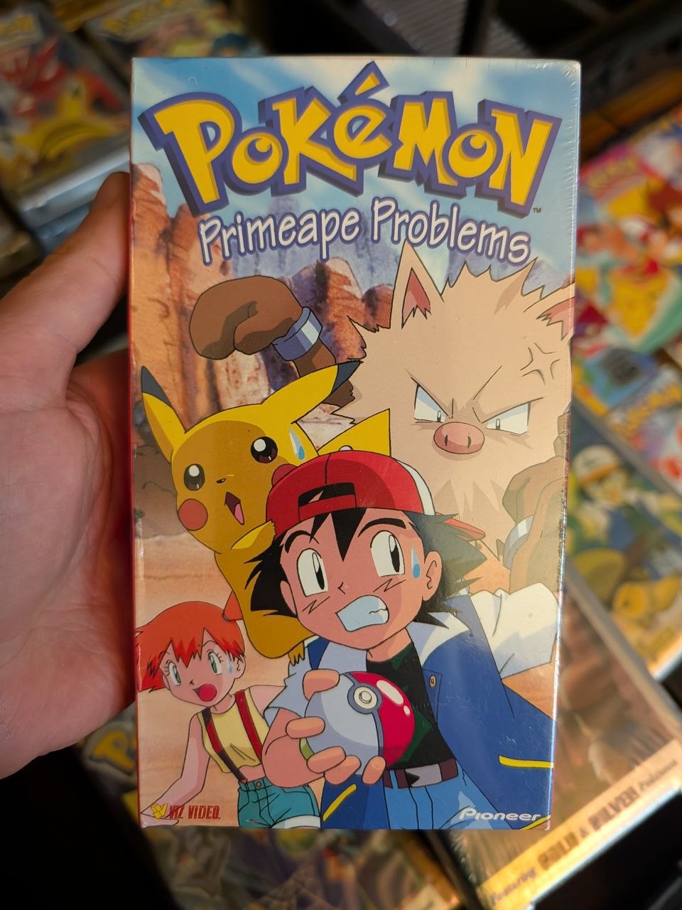 VHS Pokemon Pioneer Primape Problems Sealed