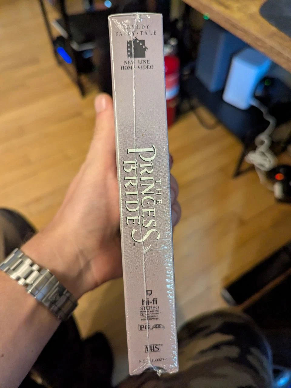 Princess Bride Cary Elwes JSA SEALED VHS Tape Signed Autographed Mint Condition