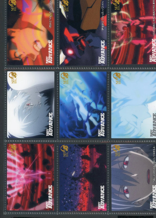 2011 Carddass Masters Evangelion 2.0 Asuka Rei 162-170 BANDAI 9 Card Set