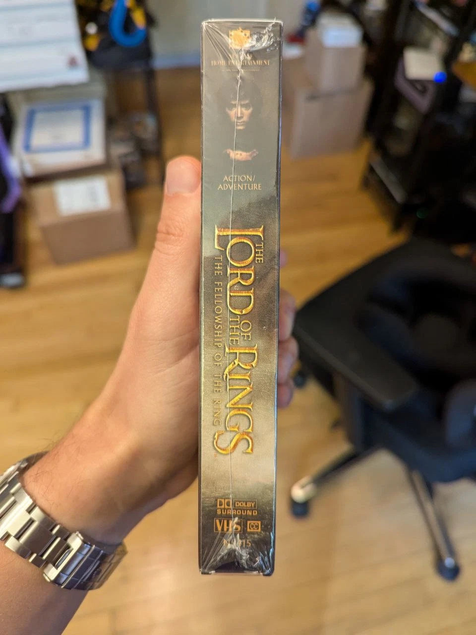 Lord Of The Rings The Fellowship Of The Ring Sealed VHS NM Read Description