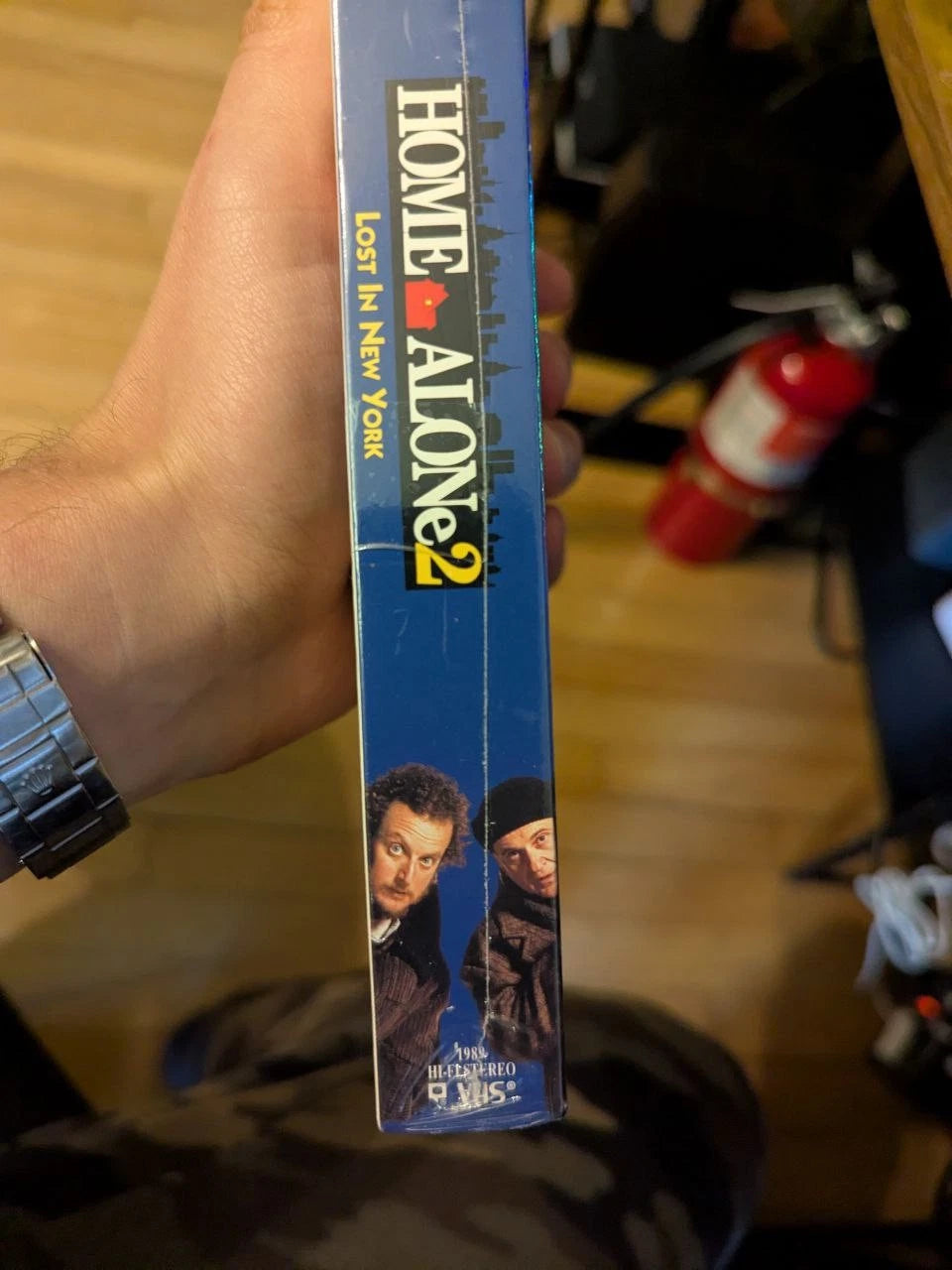 Home Alone 2 Tim Curry SEALED VHS Tape Signed Autographed Mint Condition