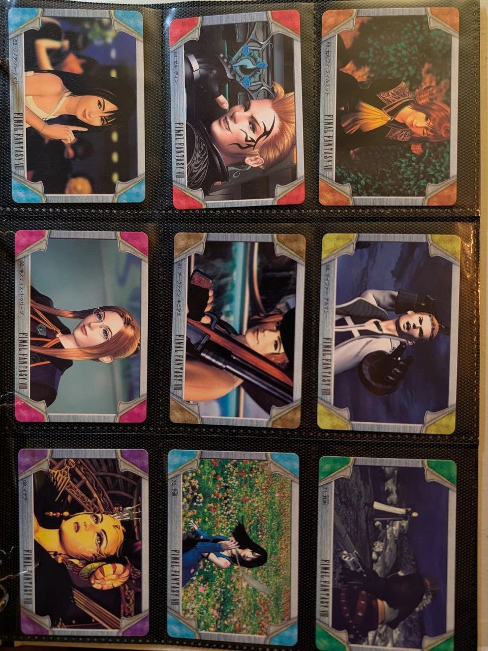 Mint Final Fantasy VIII 8 Carddass Vending Part 2 1999 Complete Set Box Fresh