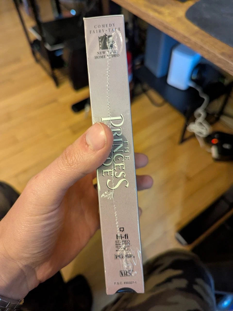 Princess Bride Cary Elwes JSA SEALED VHS Tape Signed Autographed Mint Condition