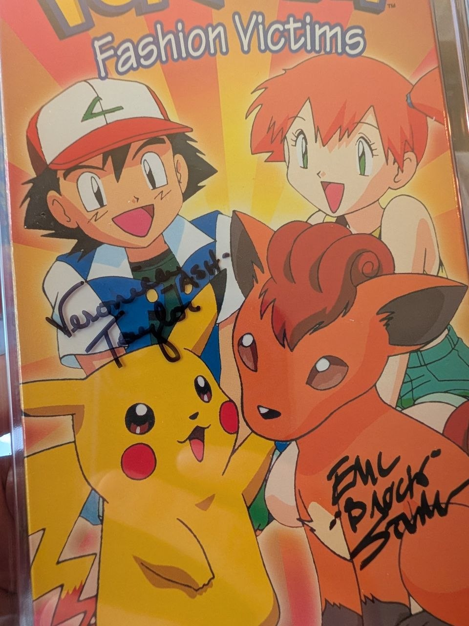 Sealed VHS 9.4 A+ Signed Auto Pokemon Pioneer Fashion Victims CGC Graded