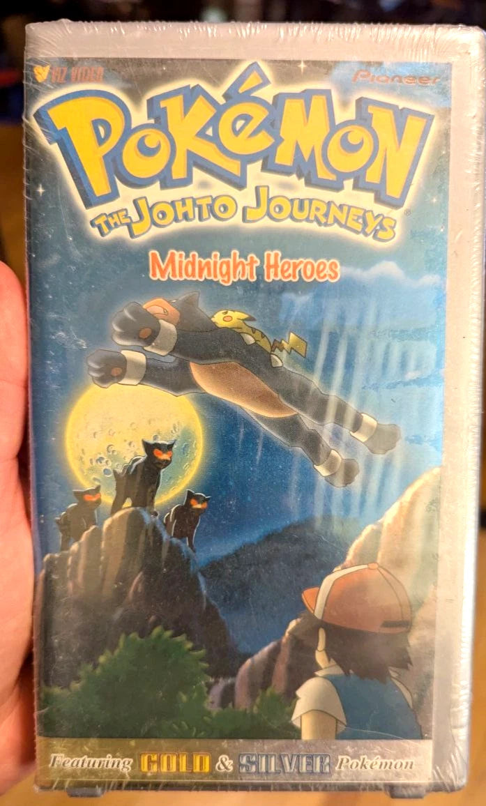 Pokemon VHS Sealed Midnight Heroes Potential Lenticular Card Promo