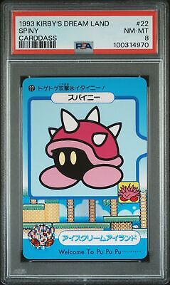 PSA 8 1993 Carddass Kirby'S Dream Land 22 Spiny | Pop 1