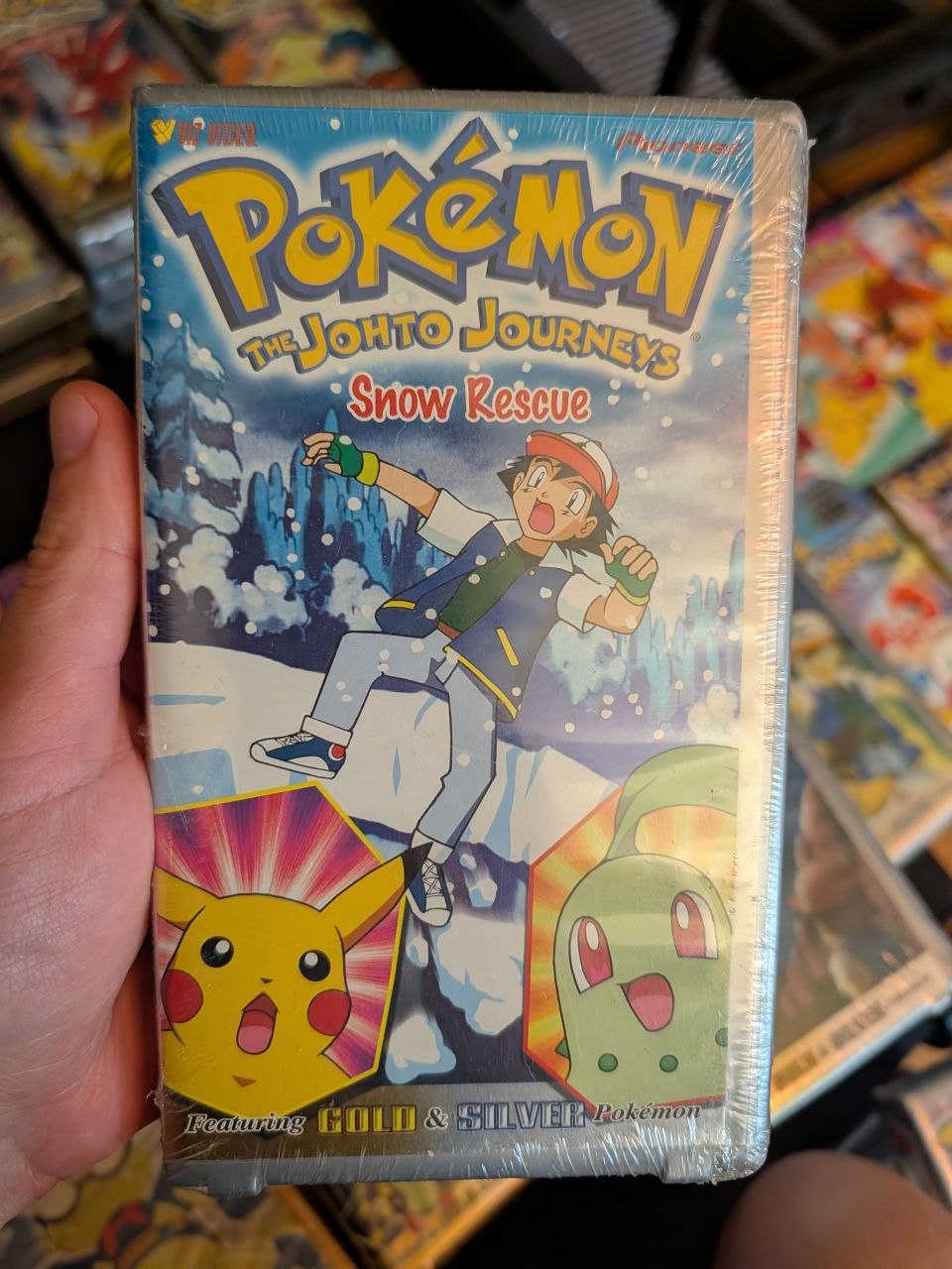 VHS Pokemon Pioneer Snow Rescue Sealed