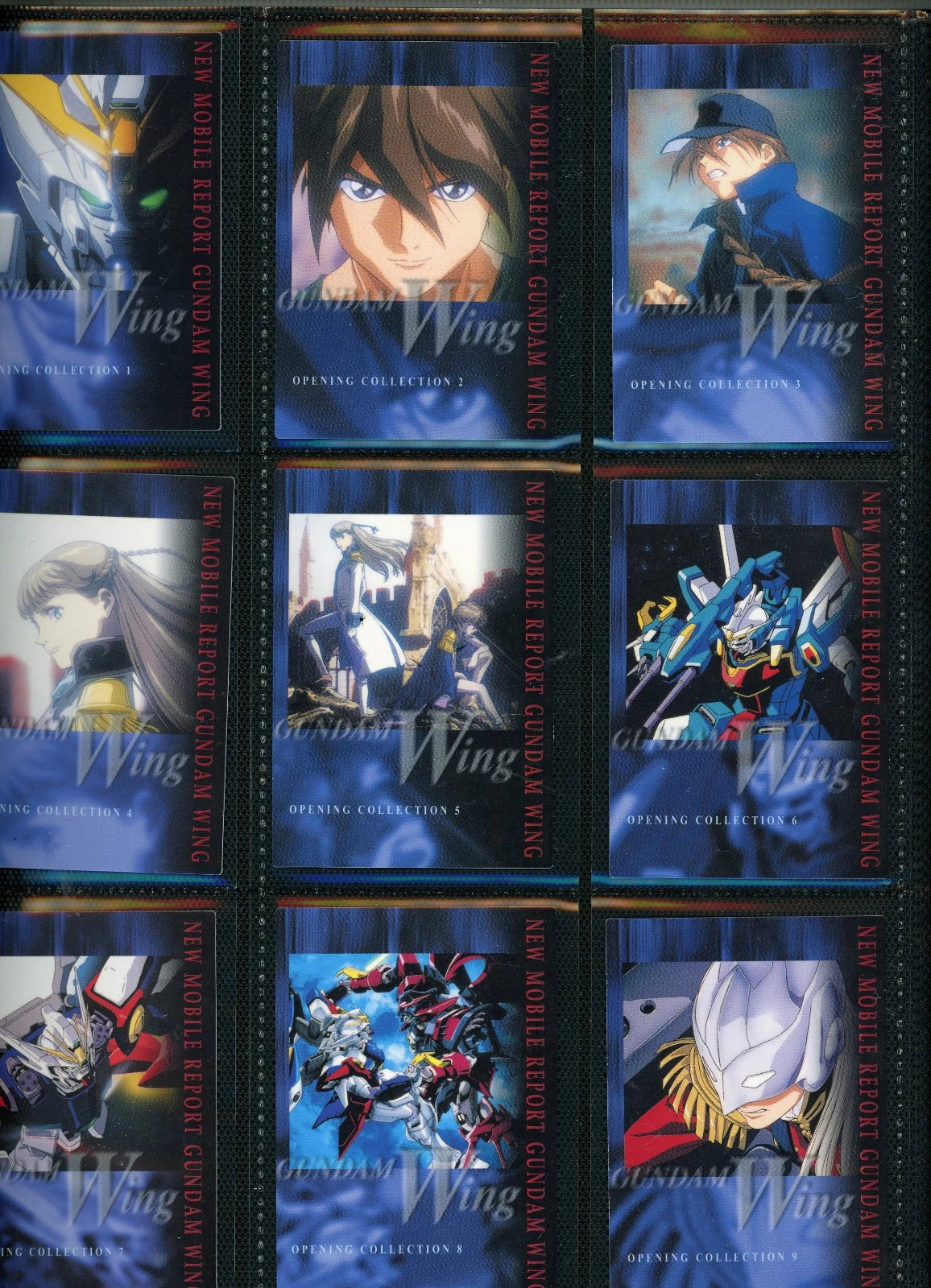 Complete* Gundam Wing Perfect Review 2000 Carddass Masters Set Non-Foil