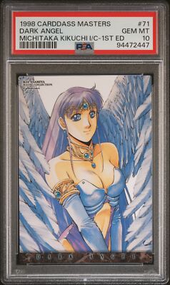 PSA 10 1998 Carddass Masters Kikuchi X Kia Asamiya 71 Dark Angel