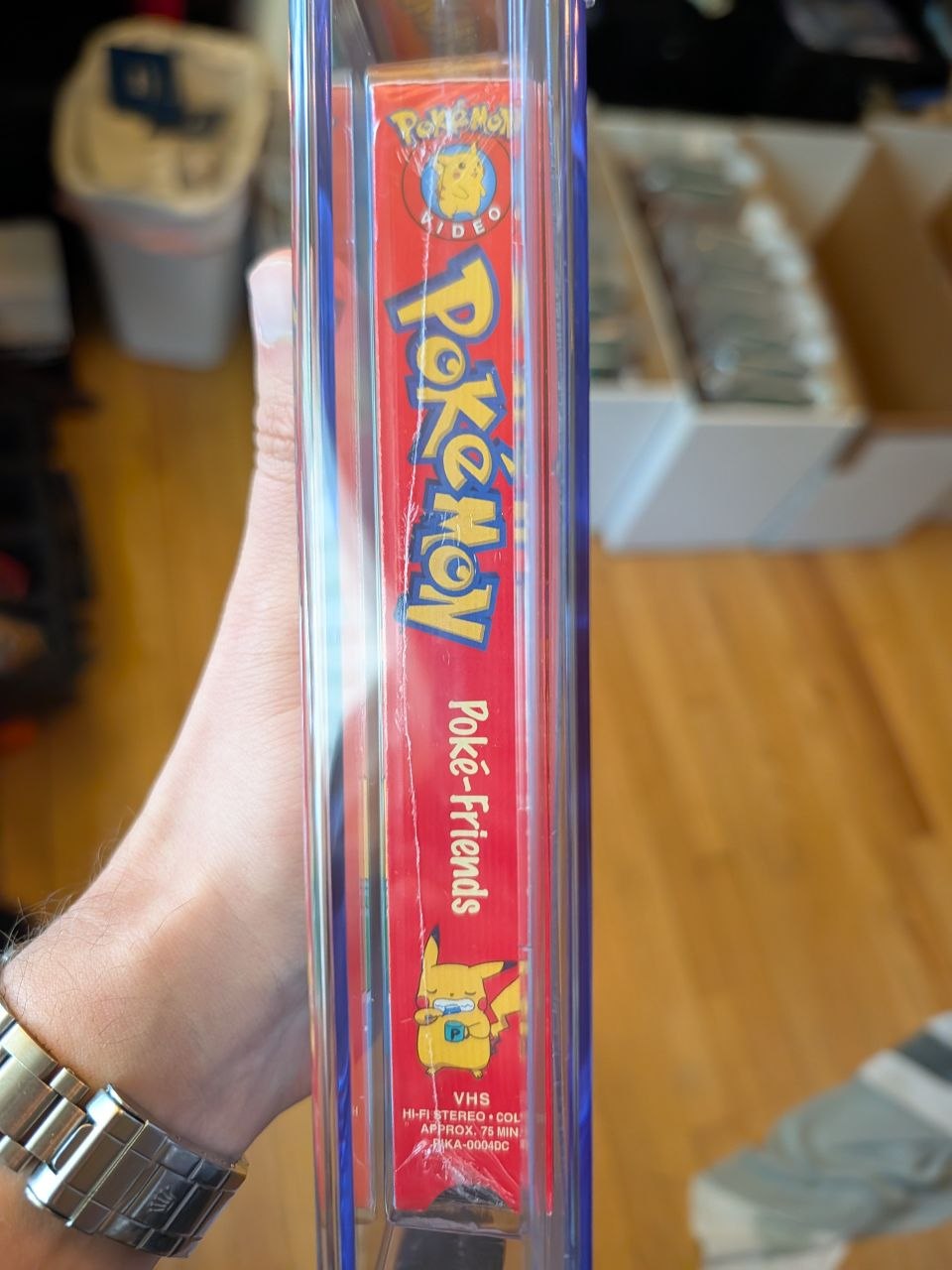 Sealed VHS 9.4 A+ Signed Auto Pokemon Pioneer Poke Friends CGC Graded