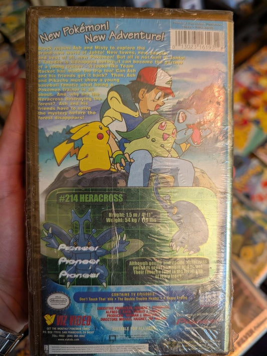 VHS Pokemon Pioneer A Brand New World Sealed