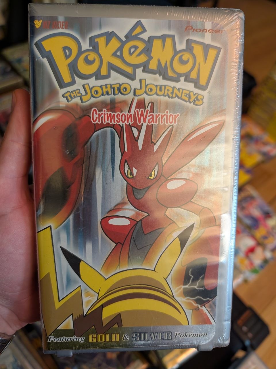 VHS Pokemon Pioneer Crimson Warrior Sealed