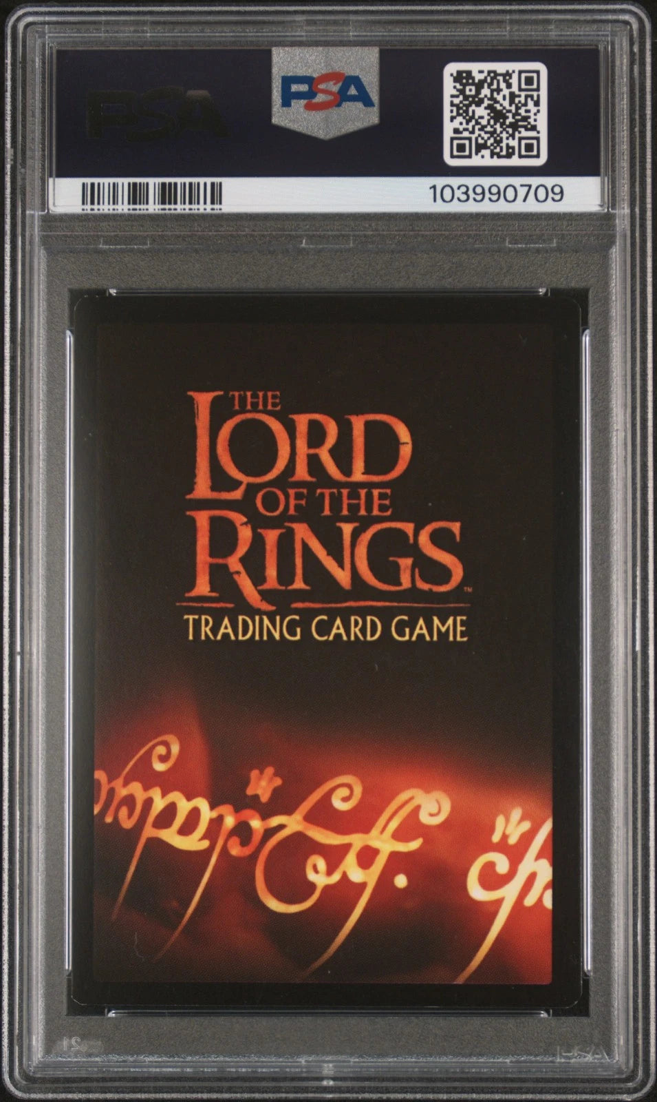 Shane Rangi 4R243 Rapid Fire FOIL SIGNED PSA Autograph Lord of the Rings TCG