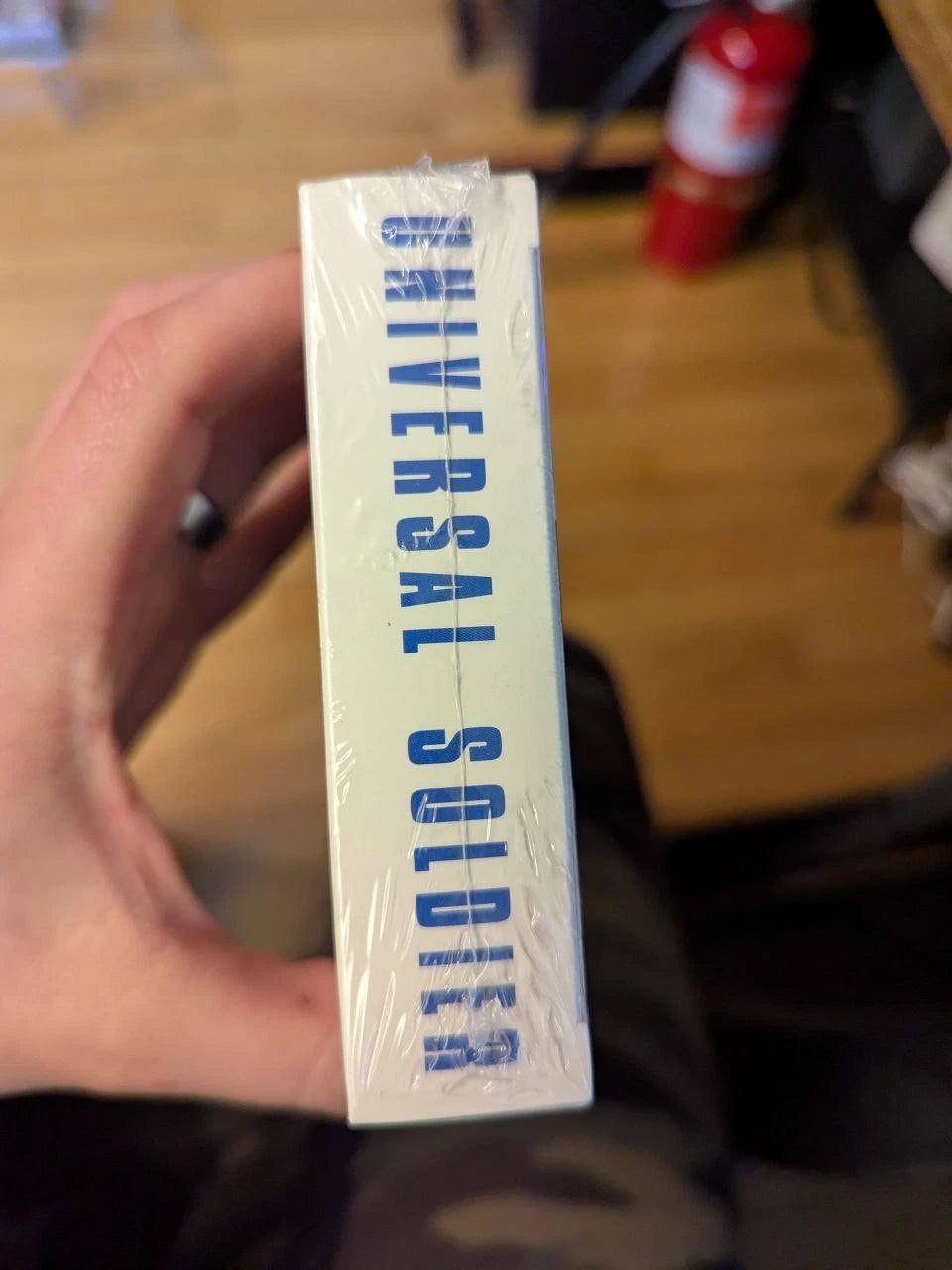 Universal Soldier Dolph Lundgren SEALED VHS Tape Signed Autographed Mint Condit